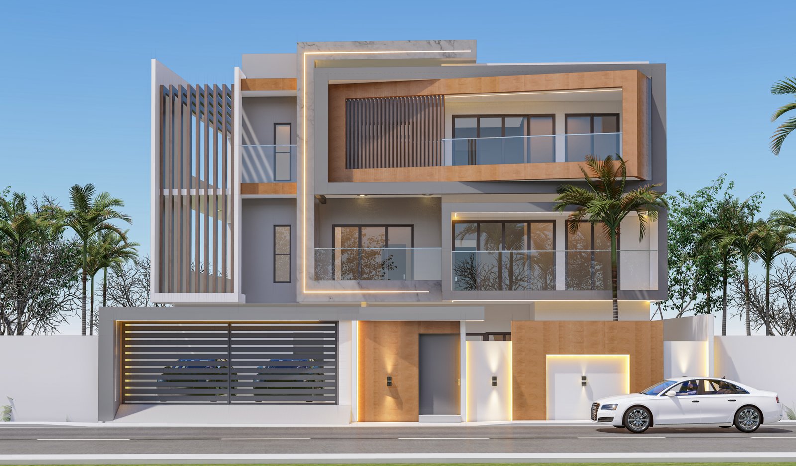 Piscine et terrasse - Villa N'Djamena